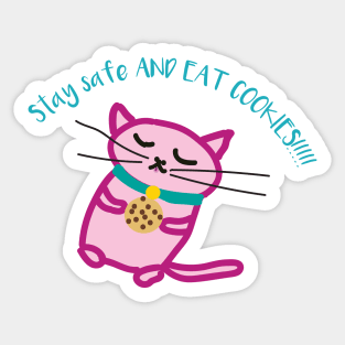 Cookie Cat Sticker